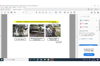 Diagnosis and Proposal & Implementation of Countermeasures for Energy Saving