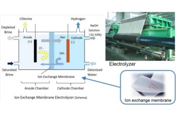 Ion-Exchange Membrane for the Production of Caustic Soda