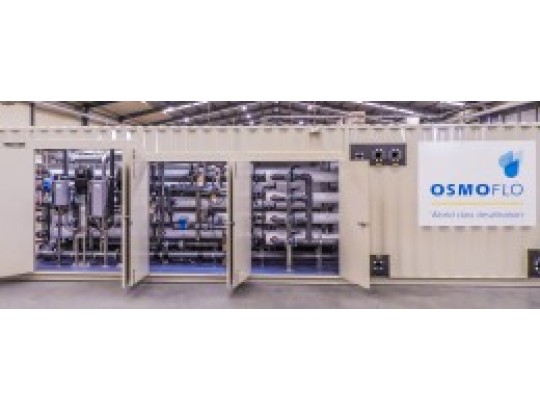 Rental service of containerized desalination (RO) plants