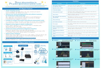 Photovoltaic Remote Monitoring System 「PV Megane」