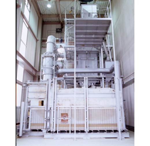 Cullet preheating equipment using unused waste heat