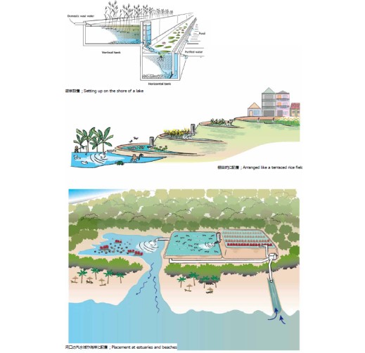干満式人工湿地による自然浄化及びグリーンインフラ整備